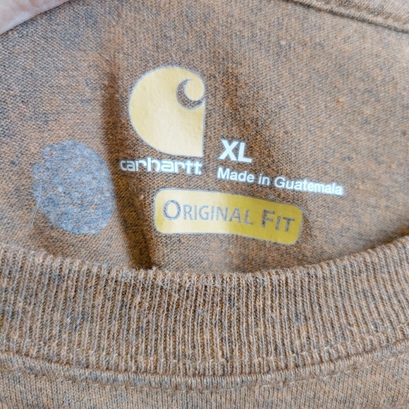 Carhartt Long Sleeve Big Logo Original Fit Sweatshirt Sz XL - Picture 6 of 9